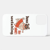 Dans alsof niemand naar meiden kijkt Pug Dog Case-Mate iPhone Case (Achterkant (horizontaal))