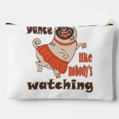 Dans alsof niemand naar meiden kijkt Pug Dog Etui (Achterkant)