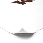 Dans alsof niemand naar meiden kijkt Pug Dog Perfect Poster (Hoek)