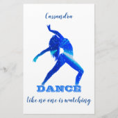 Dans - alsof niemand Stationery kijkt Briefpapier (Voorkant)