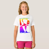 DANS_ANDERS_ Regenboog T-shirt (Voorkant volledig)
