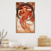 Dans,  Art Print op Canvas 21 door 34 (Keuken)