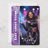 Dans Autogramkaart Evenement Showcase Danser Kaart (Voorkant)