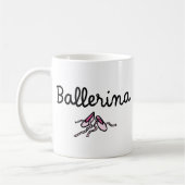 Dans Ballerina 2-zijdige mok (Links)