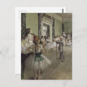 Dans / Ballet - School - Degas schilderij Briefkaart (Voorkant / Achterkant)