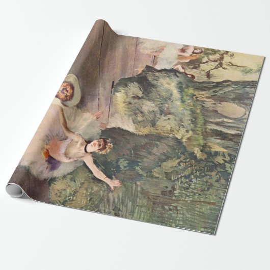 Dans / Ballet - School - Degas schilderij Cadeaupapier (Uitgerold)