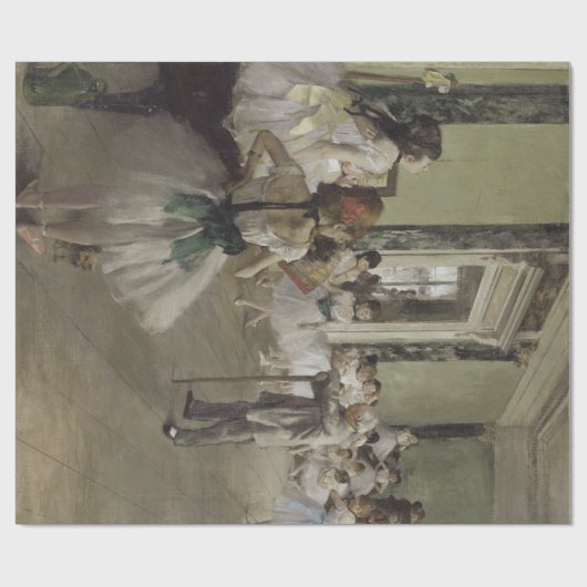 Dans / Ballet - School - Degas schilderij Cadeaupapier (Vlak)