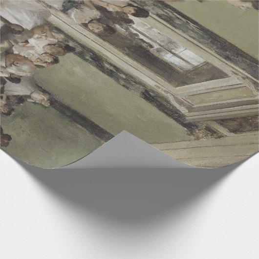 Dans / Ballet - School - Degas schilderij Cadeaupapier (Hoek)