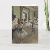 Dans / Ballet - School - Degas schilderij Kaart (Voorkant)