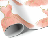 Dans balletverpakkingspapier cadeaupapier (Rol Hoek)