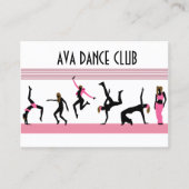 Dans beweegt Visitekaartje (Voorkant)