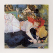 Dans bij Bougival - Renoir Impressionist Painting Legpuzzel (Horizontaal)