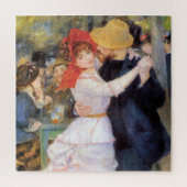 Dans bij Bougival - Renoir Impressionist Painting Legpuzzel (Verticaal)