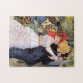 Dans bij Bougival - Renoir Impressionist Painting Legpuzzel (Horizontaal)