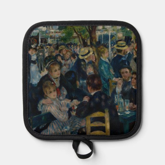 Dans bij de Moulin de la Galette - Auguste Renoir Pannenlap (Voorkant)