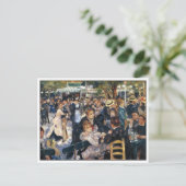 Dans bij de Moulin de la Galette door Renoir Briefkaart (Staand voorkant)