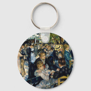 Dans bij de Moulin de la Galette van Renoir Sleutelhanger