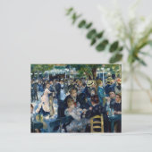 Dans bij La Galette van Le Moulin DE Briefkaart (Staand voorkant)