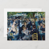 Dans bij La Galette van Le Moulin DE Briefkaart (Voorkant / Achterkant)