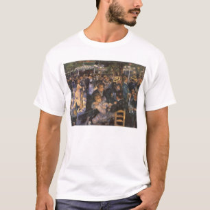 Dans bij Le Moulin de la Galette door Pierre Renoi T-shirt