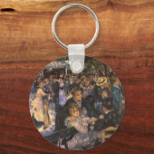 Dans bij Le Moulin de la Galette van Pierre Renoir Sleutelhanger (Voorkant)