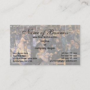 Dans bij Le Moulin de la Galette van Renoir Visitekaartje