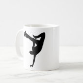 Dans breken koffiemok (Voorkant links)