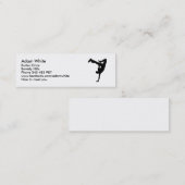 Dans breken mini visitekaartje (Voorkant / Achterkant)