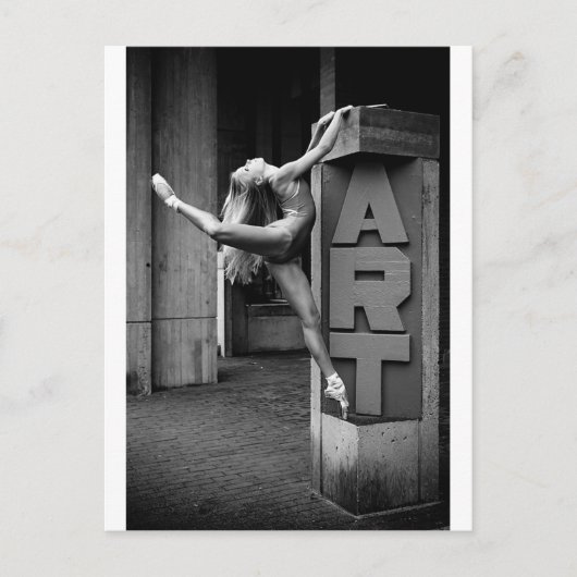 dans! briefkaart (Voorkant)