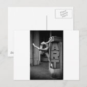 dans! briefkaart (Voorkant / Achterkant)