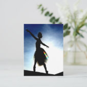 dans briefkaart (Staand voorkant)