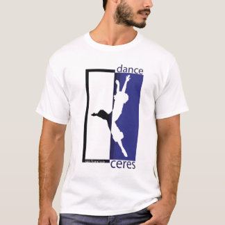 dans ceres blu omgekeerde grote jete t-shirt