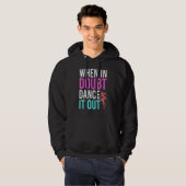 Dans Choreograaf Dans Instructrice Dans Lesgeven Hoodie (Voorkant volledig)