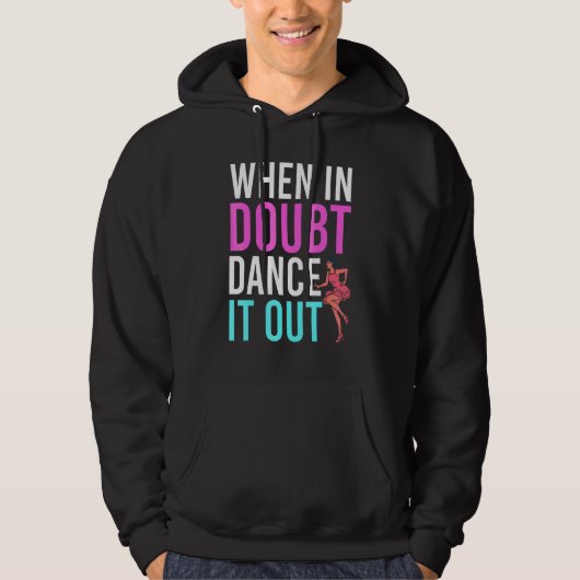 Dans Choreograaf Dans Instructrice Dans Lesgeven Hoodie (Voorkant)