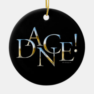 Dans! (Chrome) Keramisch Ornament