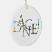 Dans! (Chrome) keramisch Ornament (Rechts)