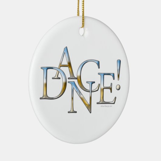 Dans! (Chrome) keramisch Ornament (Rechts)