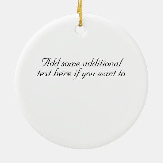 Dans! (Chrome) keramisch Ornament (Achterkant)