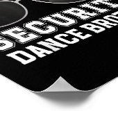 Dans Comp Beveiliging Dans Broer Van Een Danser Br Poster (Hoek)