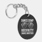 Dans Comp Beveiliging Dans Broer Van Een Danser Br Sleutelhanger (Voorkant Links)