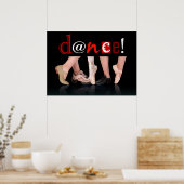 Dans! - Dance Shoes Poster (Keuken)