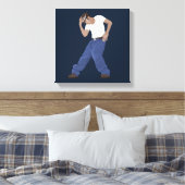 Dans Dans  Canvas Afdruk (Insitu (Slaapkamer))