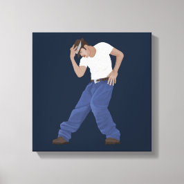 Dans Dans Canvas Afdruk