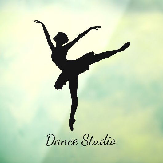 Dans dansend Design Window Cling Raamsticker (Vel 3)