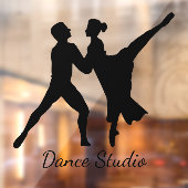 Dans dansend Design Window Cling Raamsticker (Vel 2)
