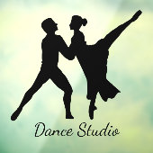 Dans dansend Design Window Cling Raamsticker (Vel 3)