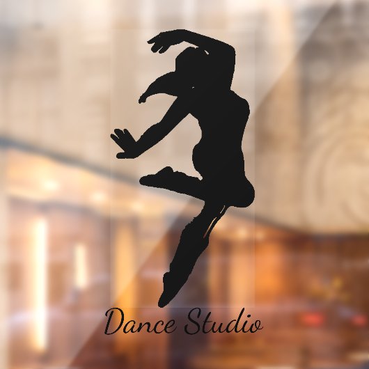 Dans dansend Design Window Cling Raamsticker (Vel 2)