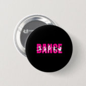 Dans - Dansende liefhebber Ronde Button 5,7 Cm (Voorkant /achterkant)