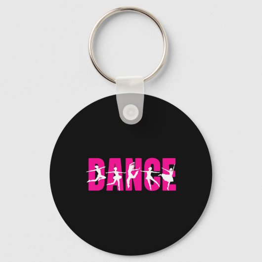 Dans - Dansende liefhebber Sleutelhanger (Voorkant)