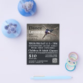 Dans-danser, dans-les Adverteren Flyer (Enkel)